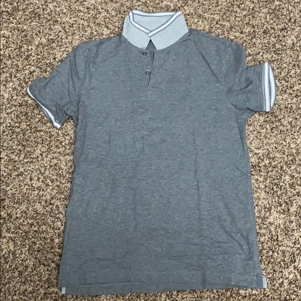 Dark grey Banana Republic Polo